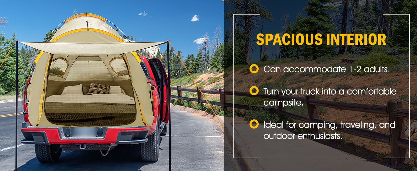 Pickup Truck Tent for Chevy