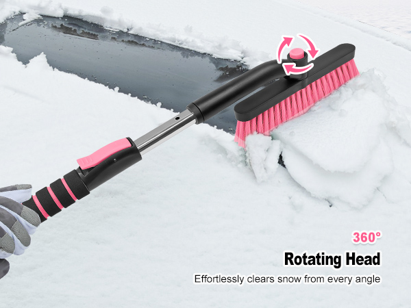 snow brush ice scraper