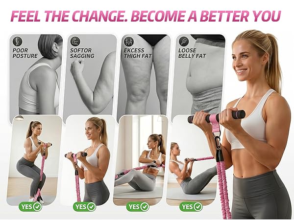 FEEL THE CHANGE. BECOME A BETTER YOU