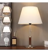 PSDSSHIIS 21" Table Lamps for Night stands Bedside Lamp for Living Room Bedroom Lamp for End Tabl...