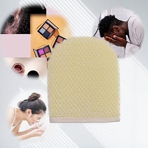 facial washcloth soft weave mitts