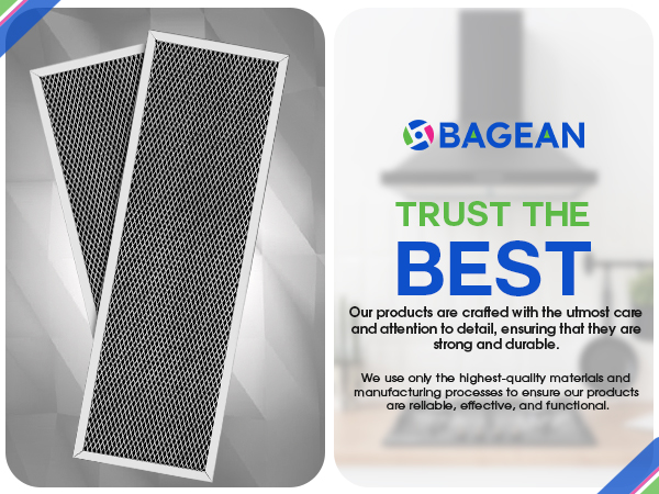 Charcoal Filter Replacement for 5.83” x 17.65” SB08999040 Charcoal Broan Range Hood Filter