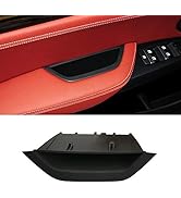 Jaronx for BMW X3 X4 Door Armrest Cover, Driver Side Door Armrest Handle Storage Compartment Cove...