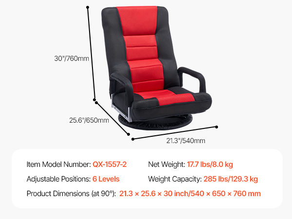folding floor chair