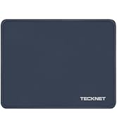 TECKNET Mouse Pad with Anti-fray Stitchin, Waterproof Surface & Non-Slip Rubber Base with Stitche...