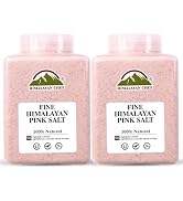 Himalayan Chef Pink Himalayan Salt, Fine Grain - 5 lbs, Organic Food Graded Pink Salt with 84 Ric...