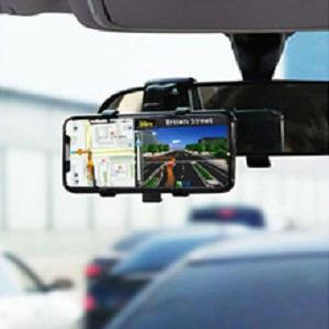 rearview mirror phone mount