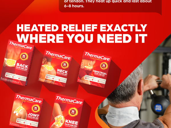 heated relief exactly where you need it