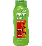 PERT 2 in 1 Active Clean Shampoo and Conditioner - Deep Clean with Odor Elimination Technology - ...