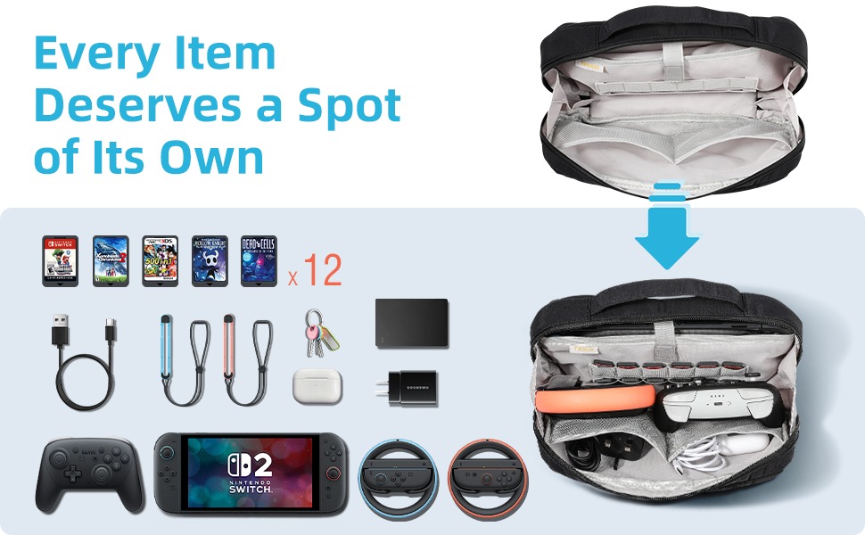 carrying pouch for switch 2