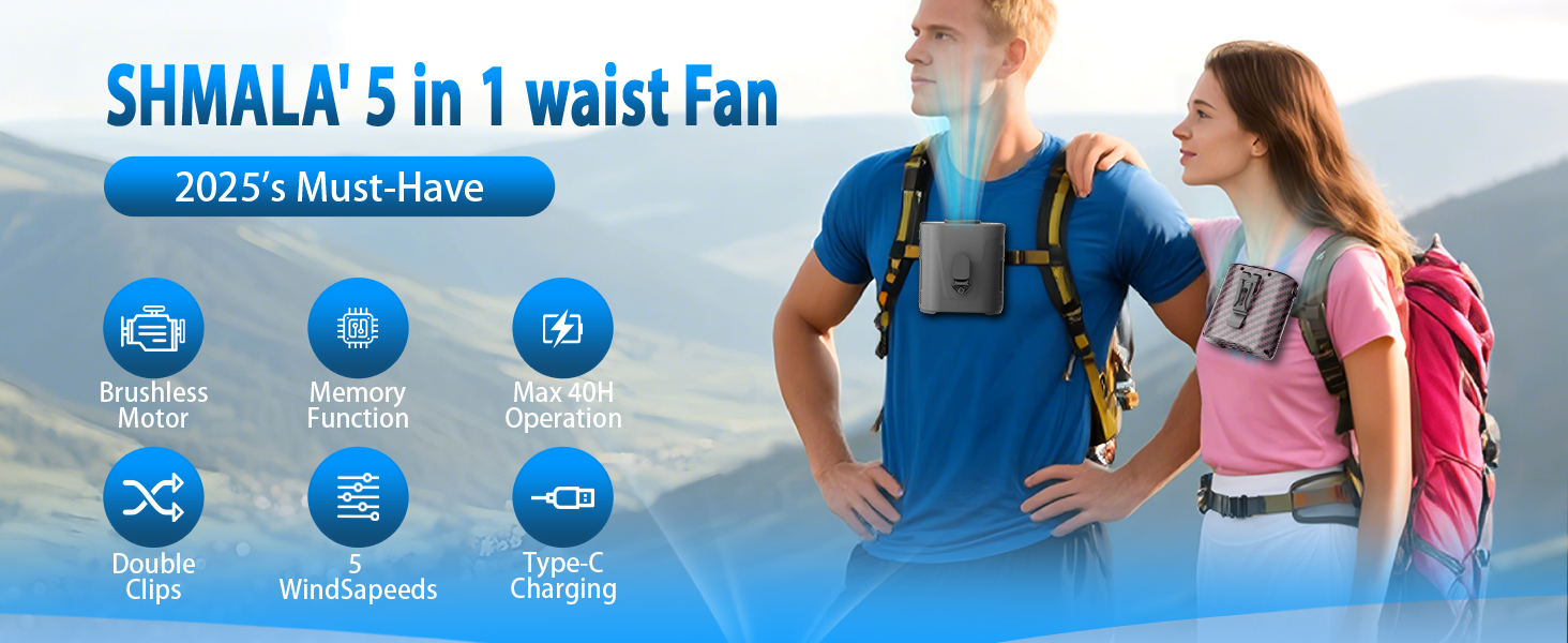 H001 WAIST FAN