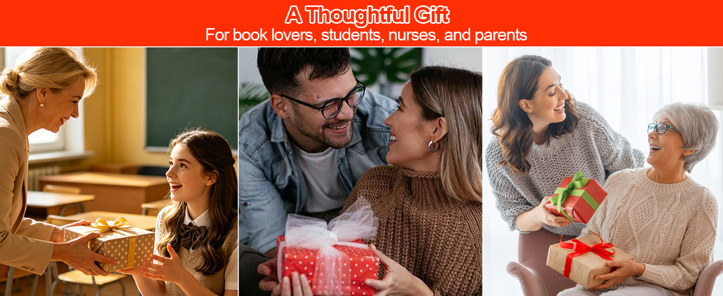 gift for book lover,student,nurse,parent