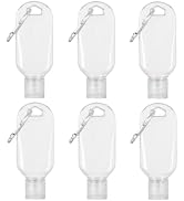 Dwuww 6pcs Portable Hot Sauce Keychain Bottles - Mini Ketchup Containers for On-The-Go - Mini Hot...