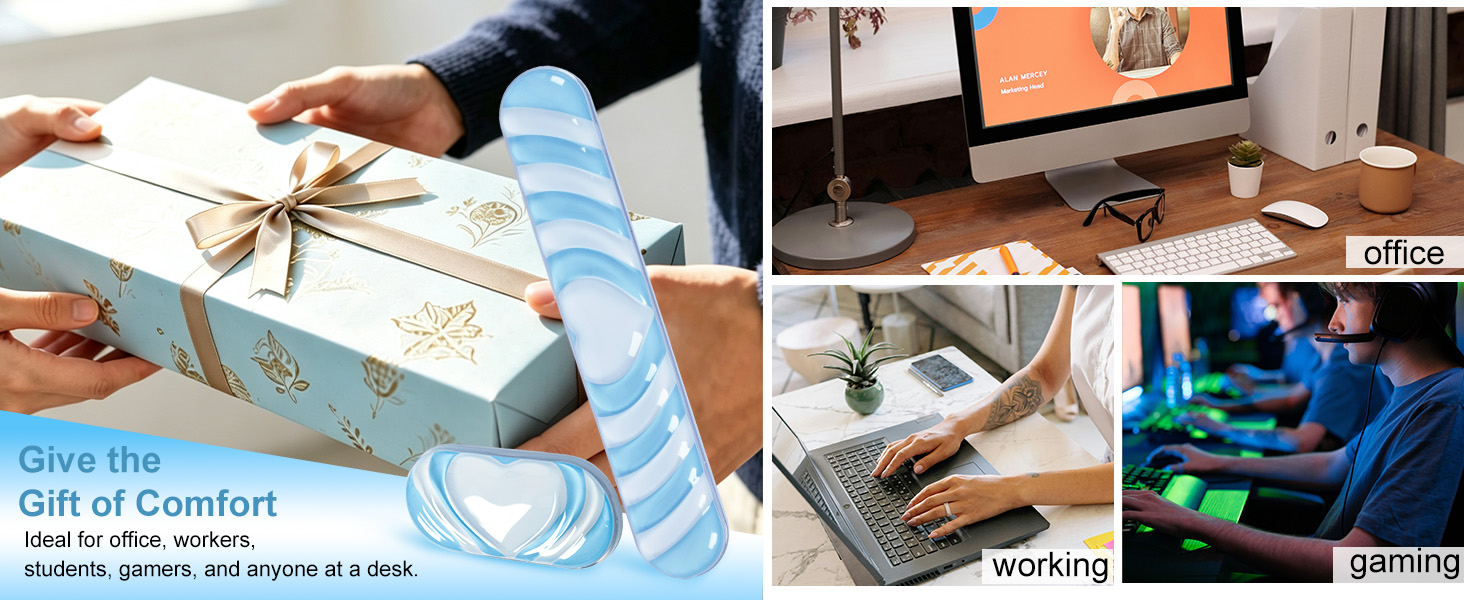 gel keyboard and mouse wrist rest