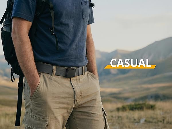 mens belts casual