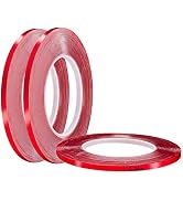 Jackwood 33 Feet Acrylic Double Sided Heavy Duty Mounting Tape (Pack of 3) Weatherproof for Outdo...