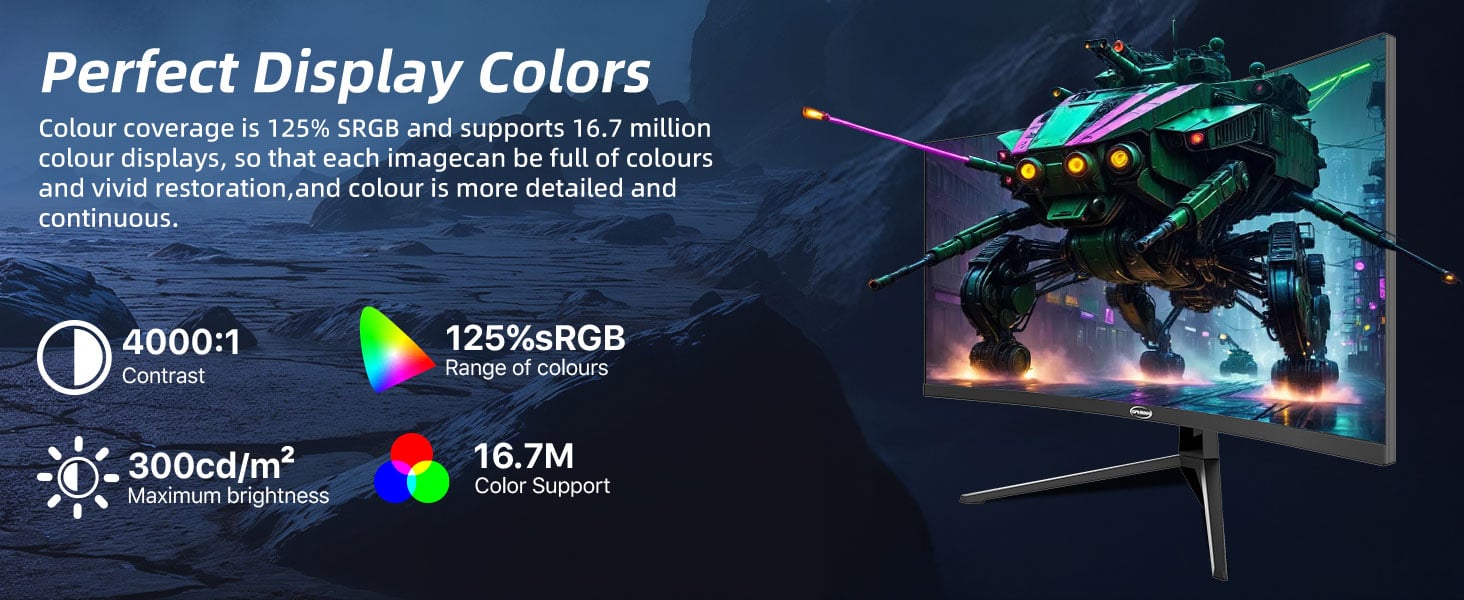 34 Inch 4K Curved Gaming Monitor