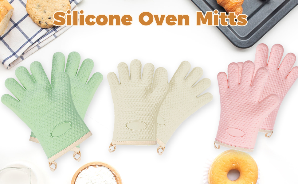 Silicone Oven Mitts