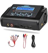 Lipo Battery Charger, 1S-6S RC Car Charger 150W Lipo Charger 10A Balance Charger Fast Charge Disc...