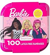 Barbie Smart Care Bandage Kit - Latex Free Bandaids Kids, Cute Bandaids for Kids - Kids Bandages ...