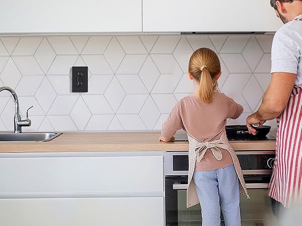 gfci outlet WR 15 BL