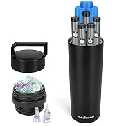 MEDINEED Insulin Cooler Travel Case, 60H 3-6 Pens Travel Medicine Kit Diabetes Care, Travel Medic...