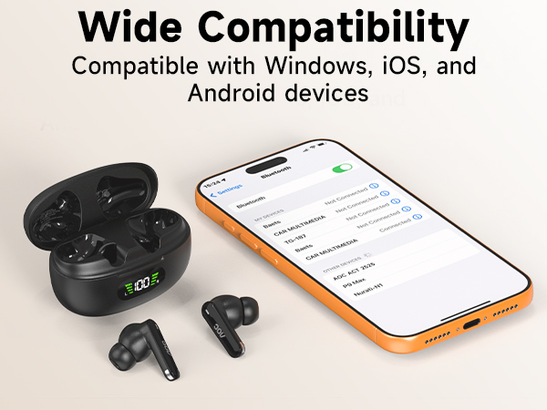 AOC ACT2525 Wireless Earbuds