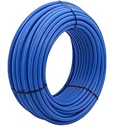 SharkBite 3/4 Inch x 300 Feet Blue PEX-B, PEX Pipe Flexible Water Tubing for Plumbing, U870B300