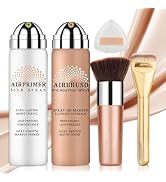 AIUEO Airbrush Foundation Makeup Spray Magic Minerals Airbrush Foundation,Lightweight Flawless Ai...