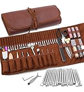 Leather Craft Tools Leather Sewing Kit Leather Carving Tools Leather Craft Making Leather Working...