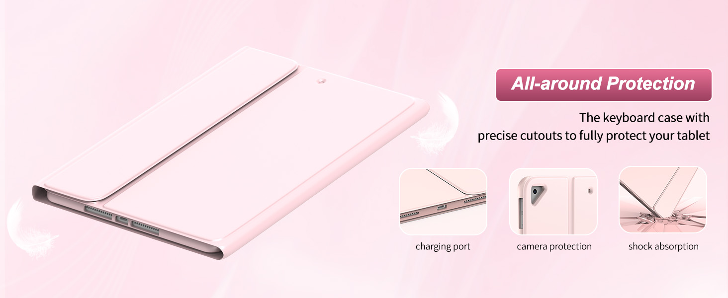 for ipad 9th generation case with keyboard