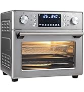 ARLIME 14-in-1 Air Fryer Toaster Oven Combo, 1700W Stainless Steel Countertop Convection Oven wit...