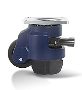 ENYKE 2 inch Leveling Casters set of 4 with Upgraded Handle, 60F Plate Mount Heavy Duty Casters, ...