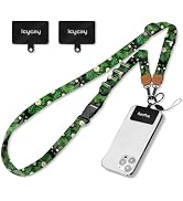 Icycay Phone Lanyard Crossbody, Cell Phone Lanyard for Around The Neck Adjustable Phone Strap, Cu...