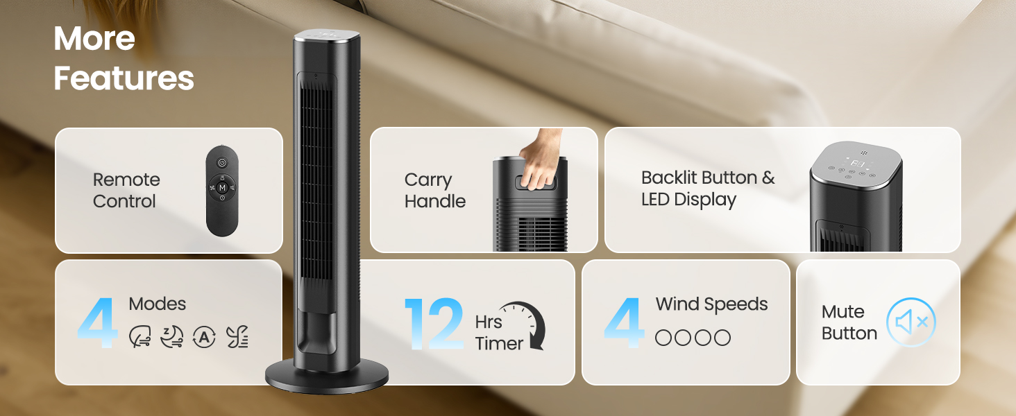 Smart Tower Fan