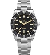 watchdives WD7922 BB54 Mens Watch, VH31 Sweep Second Quartz Watches 37mm Sapphire Crystal Luxury ...