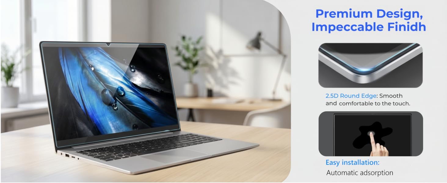 laptops tempered glass screen protector