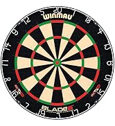 WINMAU Professional Bristle Dartboard - PDC Tournament Board with Official Tournament Specificati...