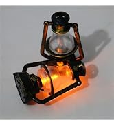 Miniature Lamps for Dollhouse, Doll House Miniature Retro Oil Lantern Dollhouse Accessories Scene...