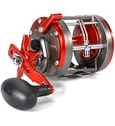 Sougayilang F47 Baitcasting Fishing Reel - Reinforced Metal Body Round Baitcaster for Smooth Powe...