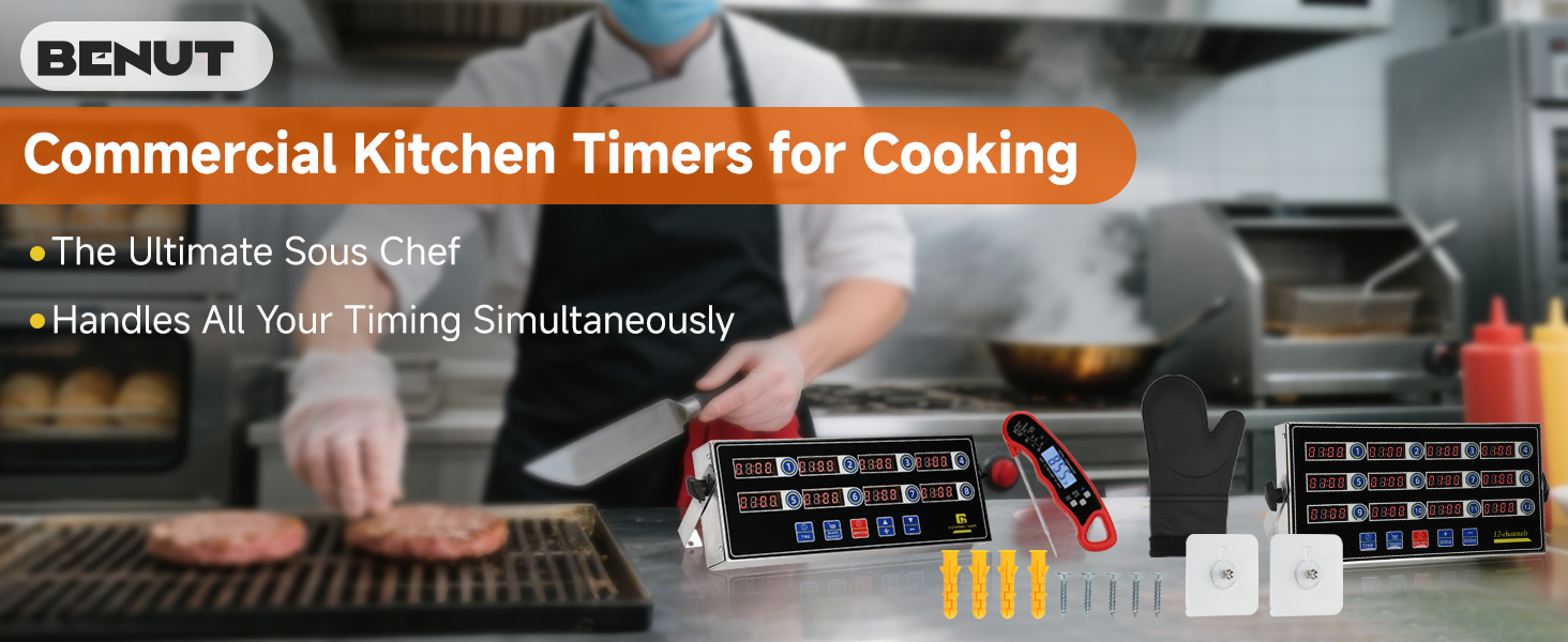 Commercial Kitchen Timers for Cooking