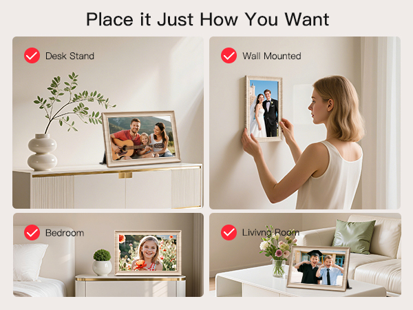 frameo digital frame wifi picture photo video share moment from phone