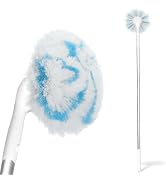 Fieploom Tub Tile Scrubber Brush with 48" Long Handle, 2026 Version 1 Pc Non-Scratch Soft Tub Mop...