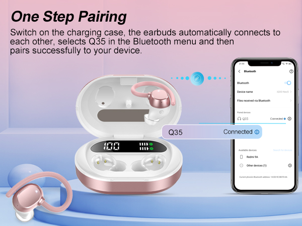 Running on-ear earbuds