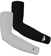 Achiou Cooling Ice Silk Arm Sleeves, Summer UV Sun Protection Compression Sleeves UPF 50+ for Wom...