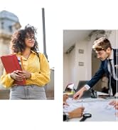 Ferkurn Laptop Bag Case Women Men Computer Sleeve with Shoulder Compatible with HP Envy Pavilion/...