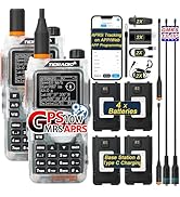 TIDRADIO TD-H9 10Watt GPS/APRS GMRS Radio Handheld(4PCS Battery),Web Upgrade,APP/PC Wireless Prog...