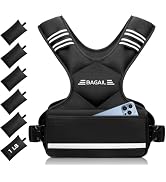 BAGAIL Adjustable Weighted Vest for Women & Men, 4-10lb/12-18lb/20-32lb Weight Vest for Home Work...