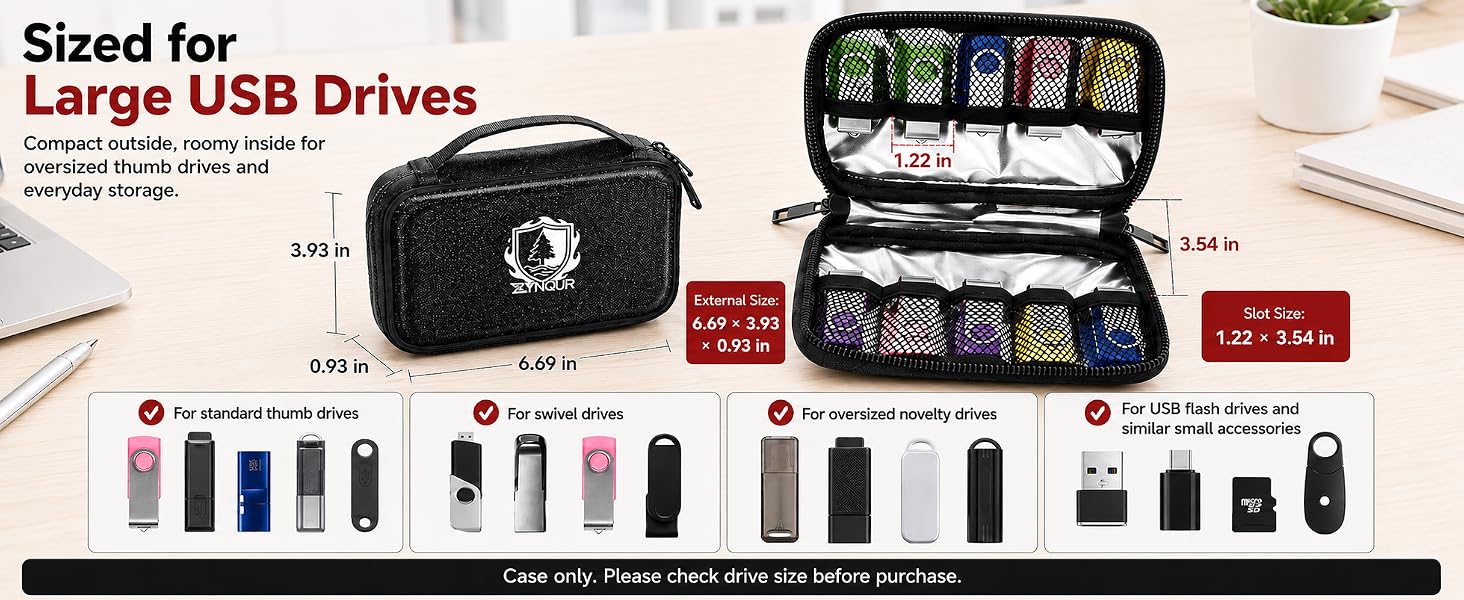 fireproof USB drive storage