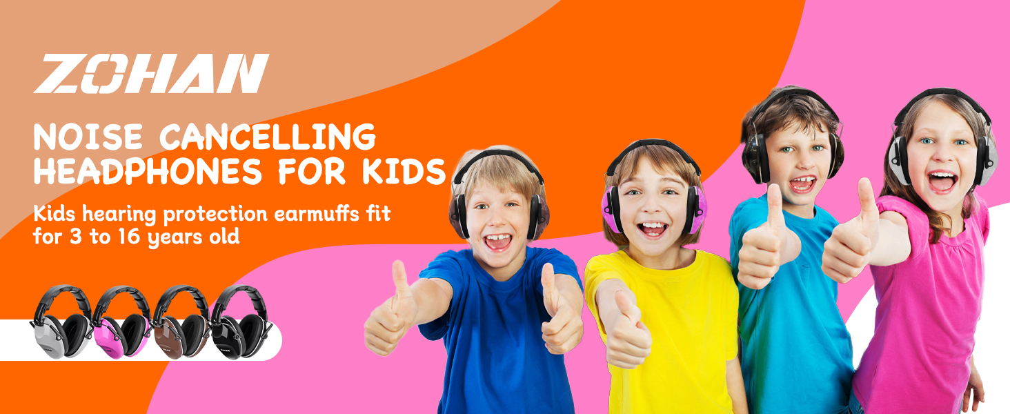 Noise Cancelling Headphones for Kids